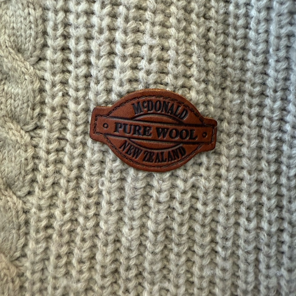 Vintage McDonald New Zealand Wool Sweater - Picture 3 of 8